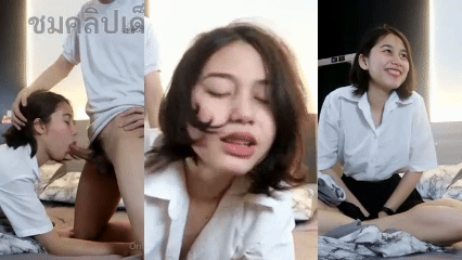 คลิปหลุดนักศึกษา kainaoa นิสิตเสียวไม่ไหวโม๊กมันส์เงี่ยนโครตเงี่ยนหีเสียวสุดๆ โดนกระแทกหีท่าหมาหน้าอย่างเงี่ยนควยโดนเย็ดไม่พักเสียงครางเร้าๆ เย็ดไม่นานน้ำแตก!
