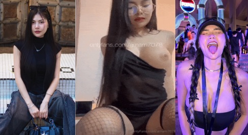คลิปหลุด amam7078 น้องแอมแว่นซีทรูดำสุดยั่ว โม๊กดุ้นลึกก่อนจับยืนซอยท่าหมา ขย่มโยกแรงน้ำแตกเลอะชุด ฟีลเสียวเต็มจอ