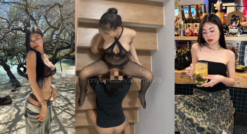 คลิปหลุด OnlyFans น้องแอม amam7078 จัดเต็ม สาวแว่นออฟฟิศนมใหญ่ แหกจิ๋มยืนขย่มดุ้นเดือดบนโต๊ะ ครางสุดตัว น้ำแตกเต็มหน้า