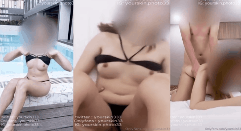 คลิปหลุด onlyfans yourskin33 น้องแว่นปีสามใส่ชุดว่ายน้ำ โชว์โม๊กควย แหกหีให้เย็ดท่าหมาจนน้ำแตกกระจายราดตัว